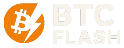 Interface of Flash Bitcoin testing tool displaying simulated BTC transactions and wallet settings for test environments.